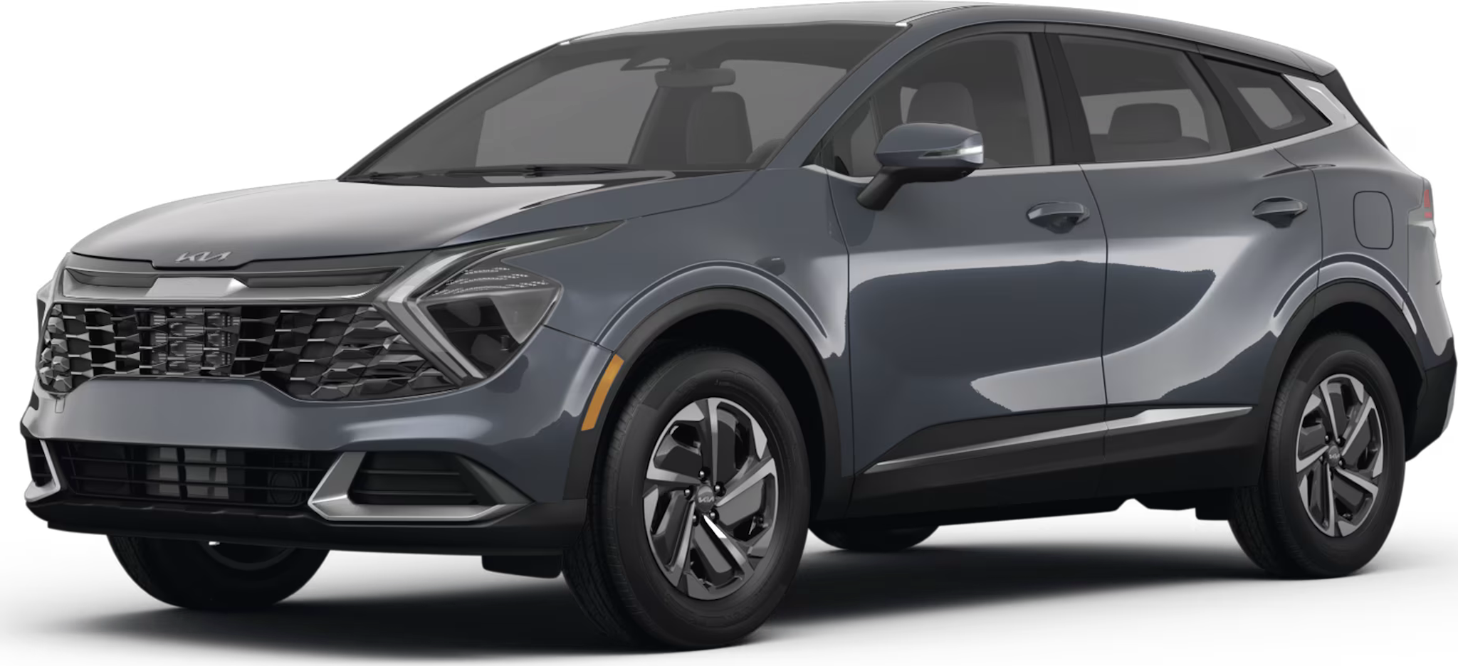 2025 KIA Sportage Hybrid LX AWD front view, available for lease at Best Deal Auto Leasing in Brooklyn, NY.