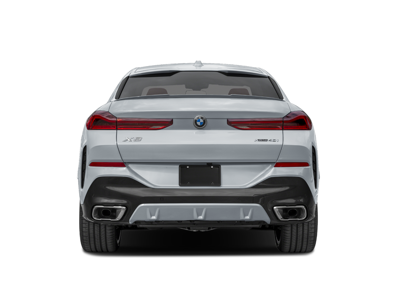Rear view of the 2026 BMW X6, a luxurious SUV available for lease deals.