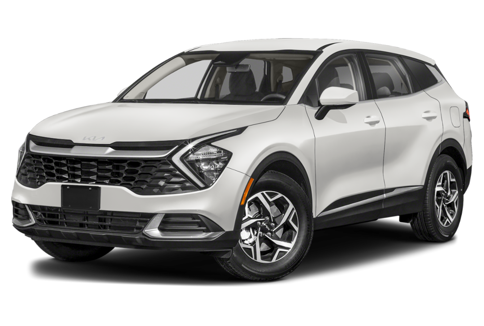 2025 KIA Sportage LX AWD front view, available for lease at Best Deal Auto Leasing in Brooklyn, NY.