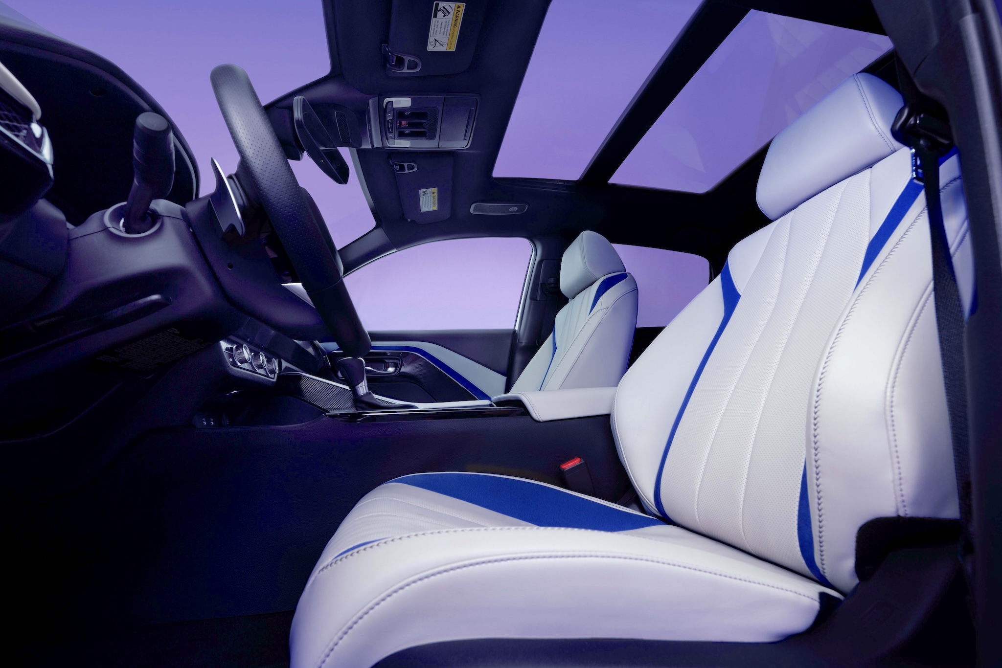 Interior view in the 2025 Acura ADX review showing the luxury subcompact SUV’s ventilated seats and roomy cargo space for ultimate comfort.