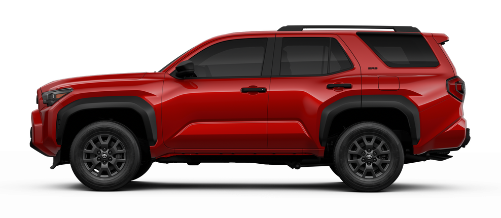 side profile view of the stylish and capable 2025 toyota 4runner sr5 awd