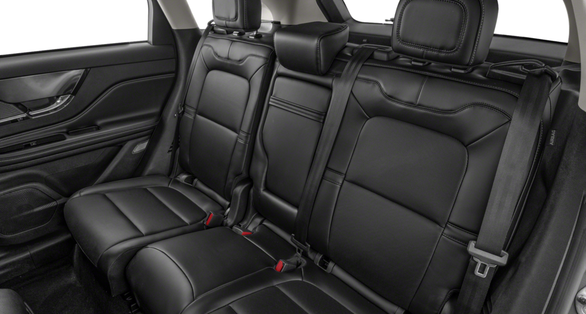 2025 Lincoln Corsair Premiere AWD rear seat interior with Lincoln soft touch seats and rear sliding functionality