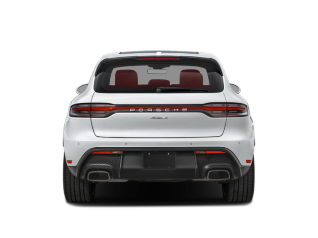 Rear view of 2025 Porsche Macan for sale, a best midsize luxury SUV in NYC