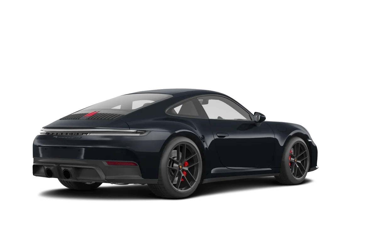 2025 porsche 911 carrera back view lease deal