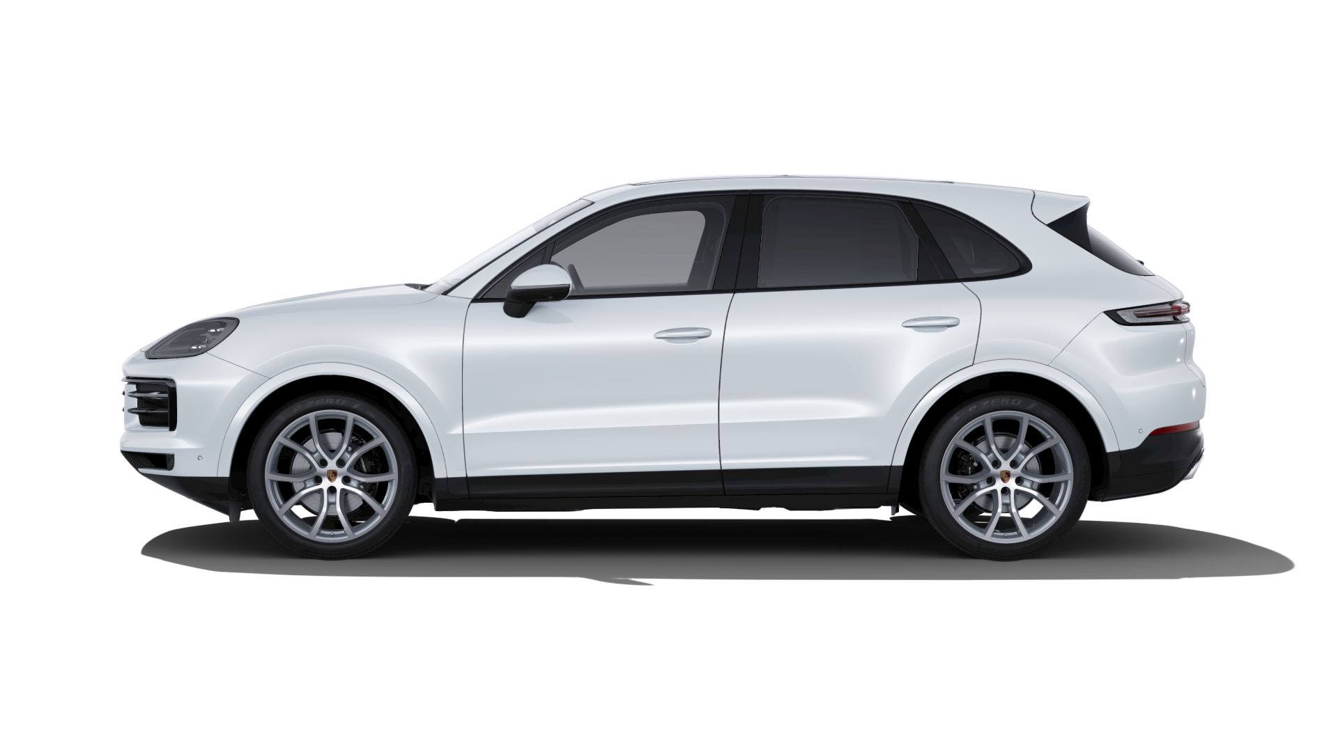 Side view of 2025 Porsche Cayenne lease SUV, highlighting dynamic lines for best lease deals 2025.