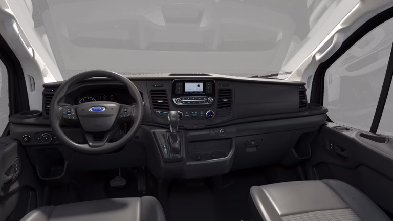 2025 Ford Transit lease interior dash with SYNC 4 for car lease NYC