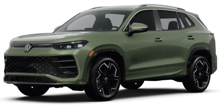 Front view of the 2025 Volkswagen Tiguan Lease in NYC