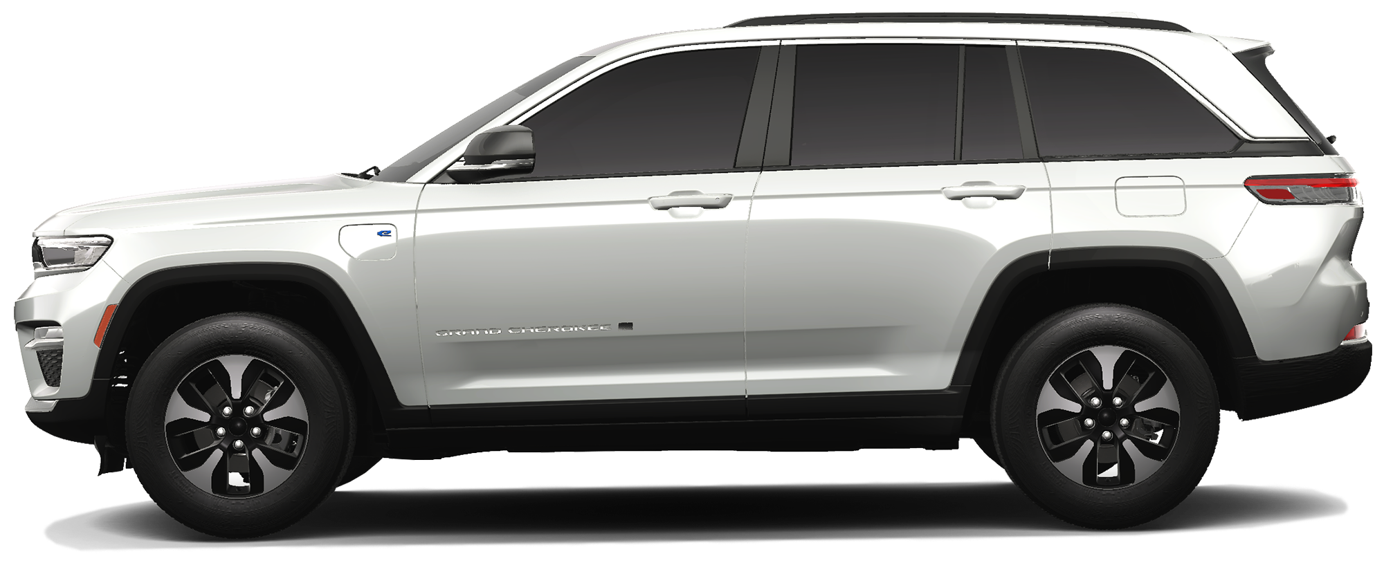 Side profile of 2025 Jeep Grand Cherokee 4xe