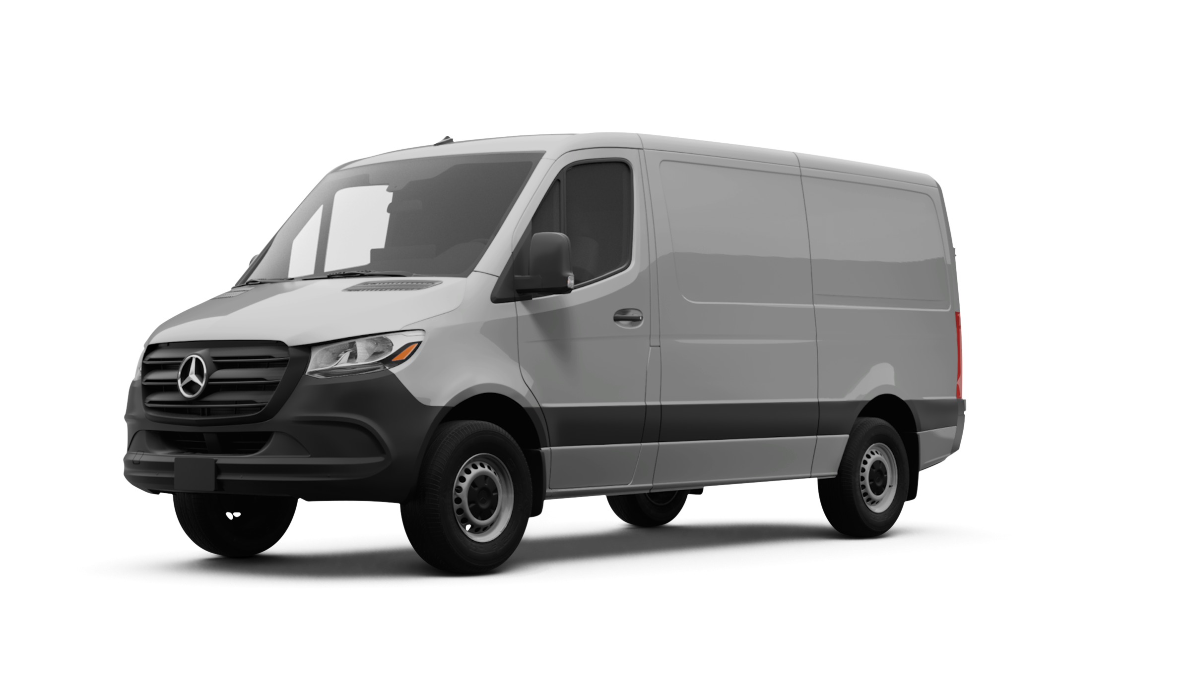 Front view of the 2025 Sprinter Cargo Van – lease for $0 down