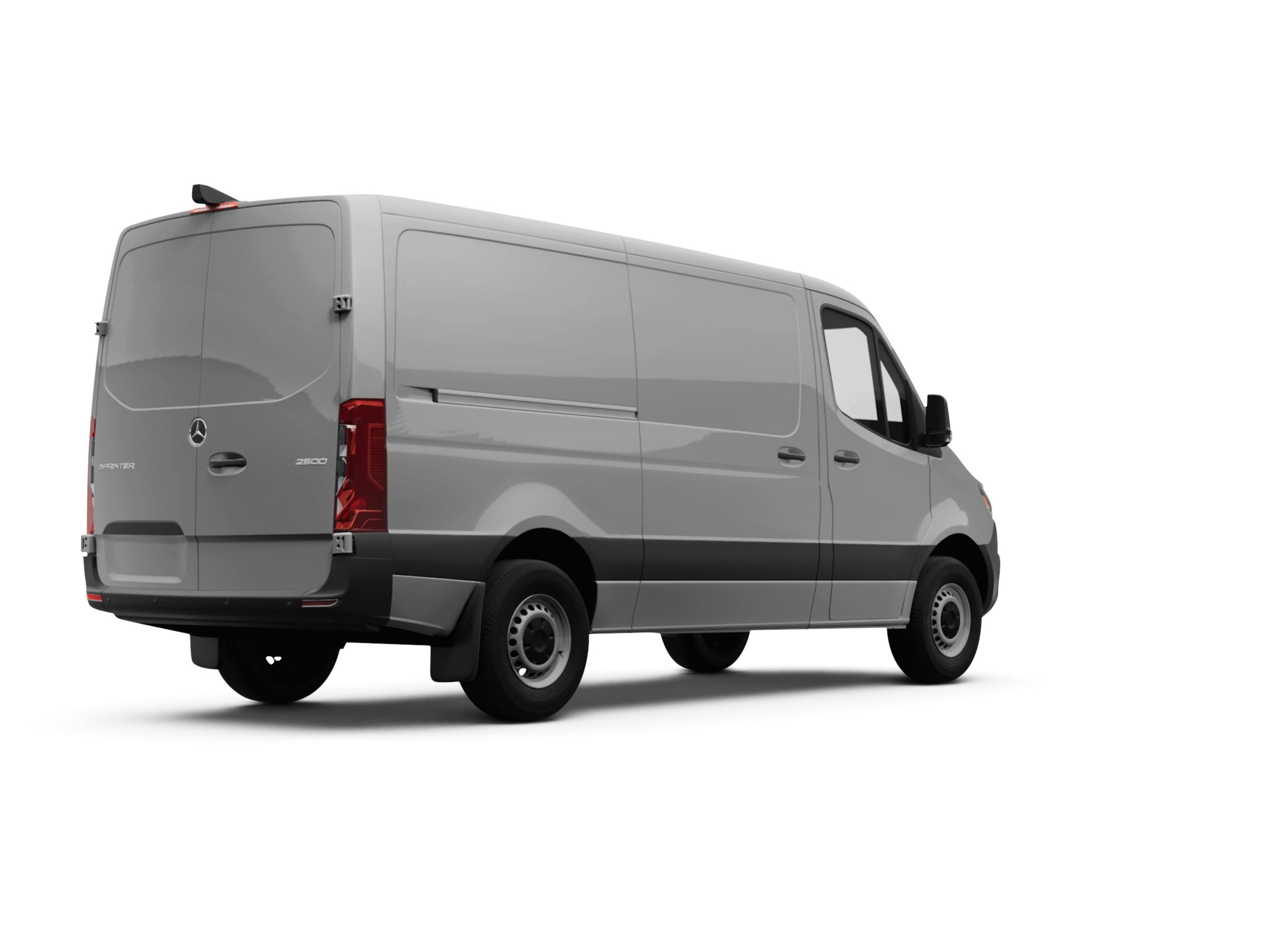 Lease the 2025 Sprinter Cargo Van with spacious rear loading